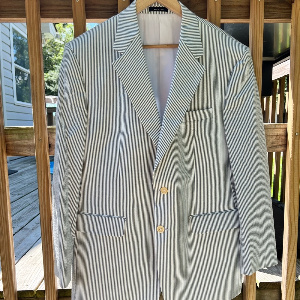 NWT Ralph Lauren Seersucker Blazer